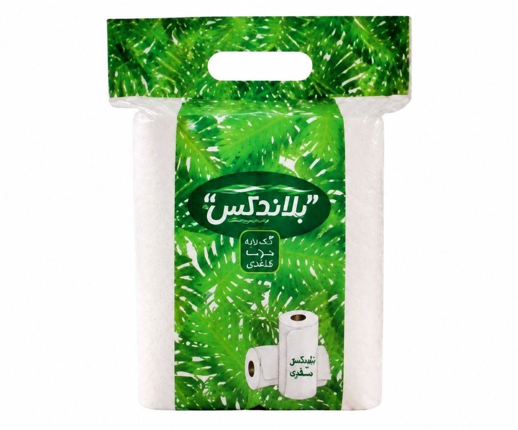 دستمال حوله ای 2 قلو بلاندکس